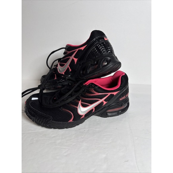 Nike Air Max Torch 4 Women's Black Pink Running Sneakers Size 8 - Picture 1 of 7